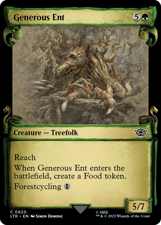 Generous Ent (LTR-620) - The Lord of the Rings: Tales of Middle-earth: (Showcase) Foil