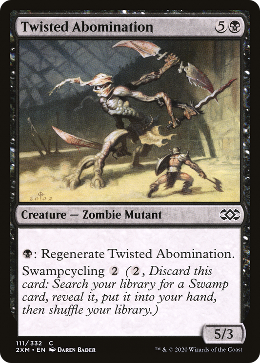 Twisted Abomination (2XM-111) - Double Masters