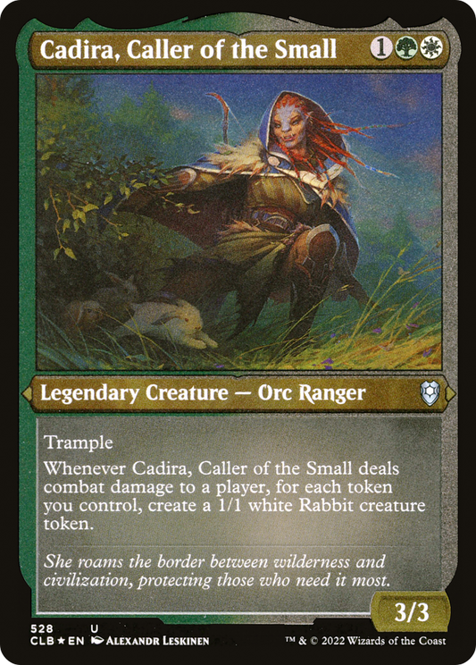 Cadira, Caller of the Small (CLB-528) - Commander Legends: Battle for Baldur's Gate Etched Foil