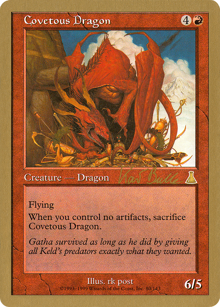 Covetous Dragon (WC99-KB80) - World Championship Decks 1999