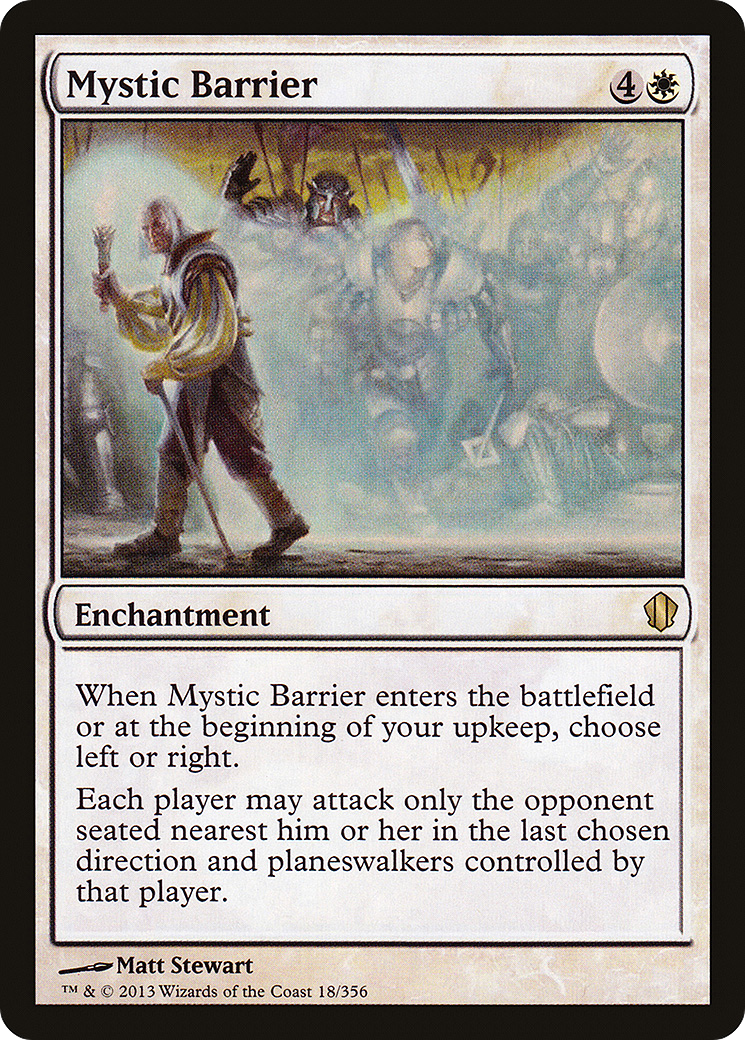 Mystic Barrier (C13-018) - Commander 2013