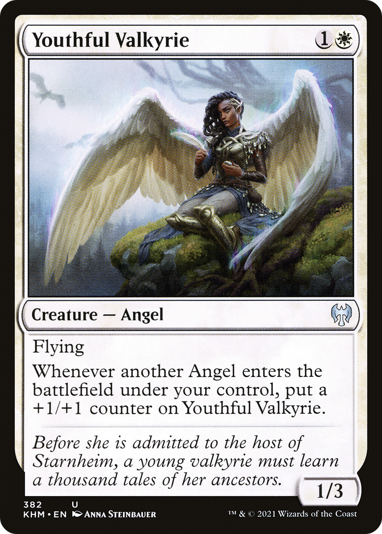 Youthful Valkyrie  (KHM-382) - Kaldheim