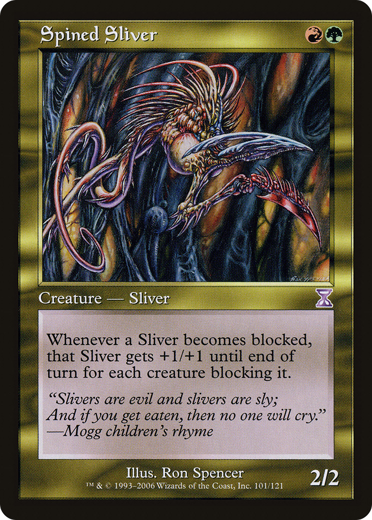 Spined Sliver (TSB-101) - Time Spiral Timeshifted