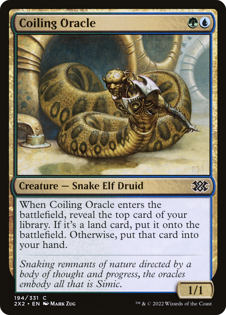 Coiling Oracle (2X2-194) - Double Masters 2022