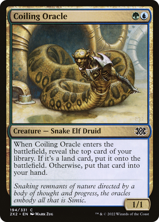 Coiling Oracle (2X2-194) - Double Masters 2022