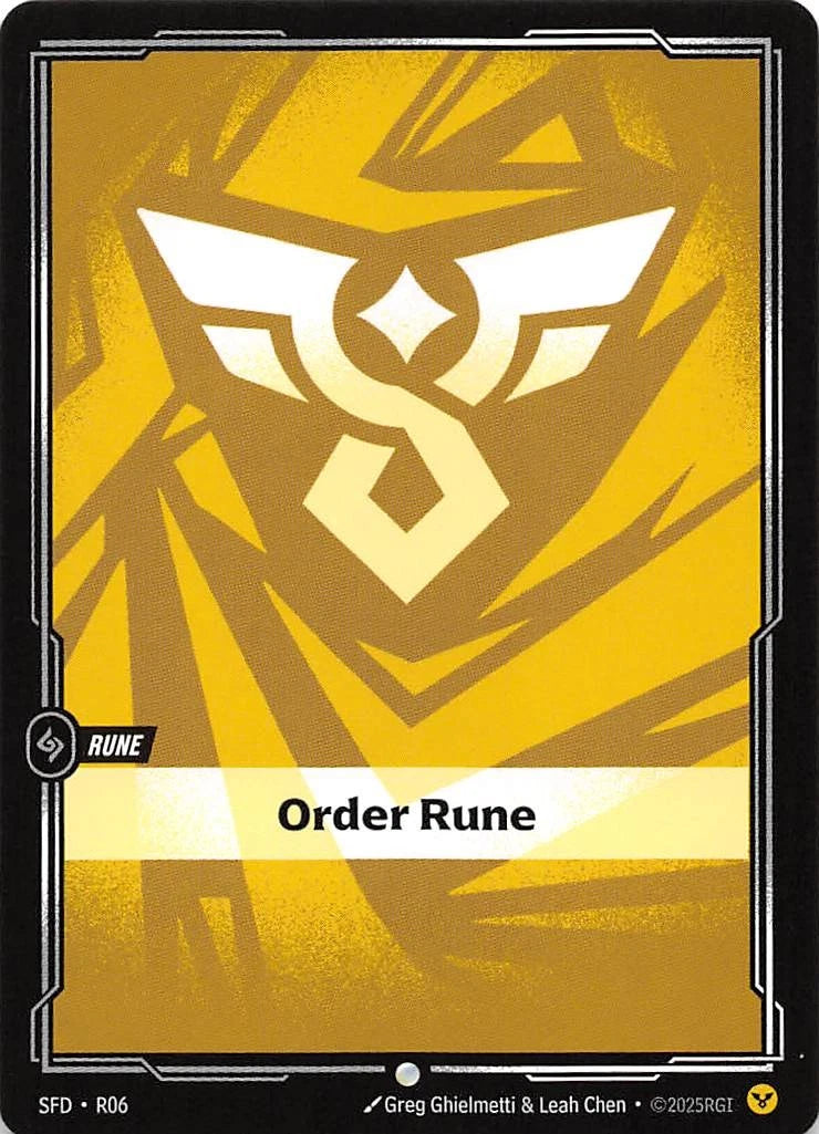 (R06) Order Rune - Spiritforged