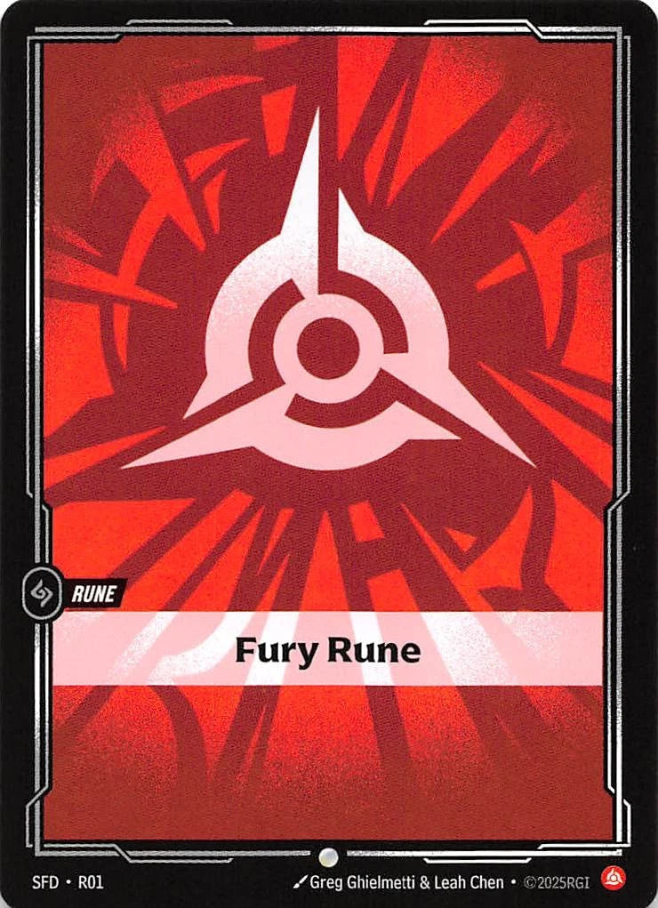 (R01) Fury Rune - Spiritforged