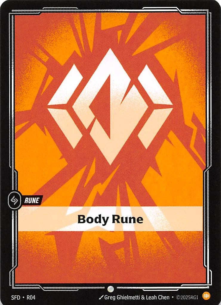 (R04) Body Rune - Spiritforged