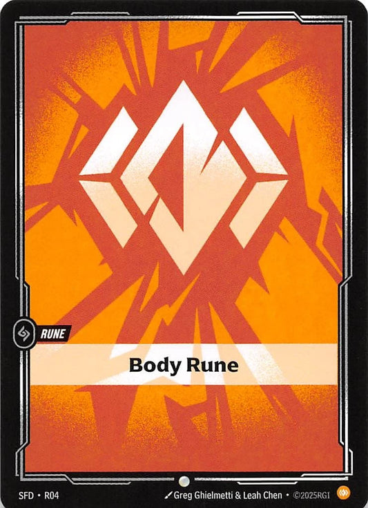 (R04) Body Rune - Spiritforged