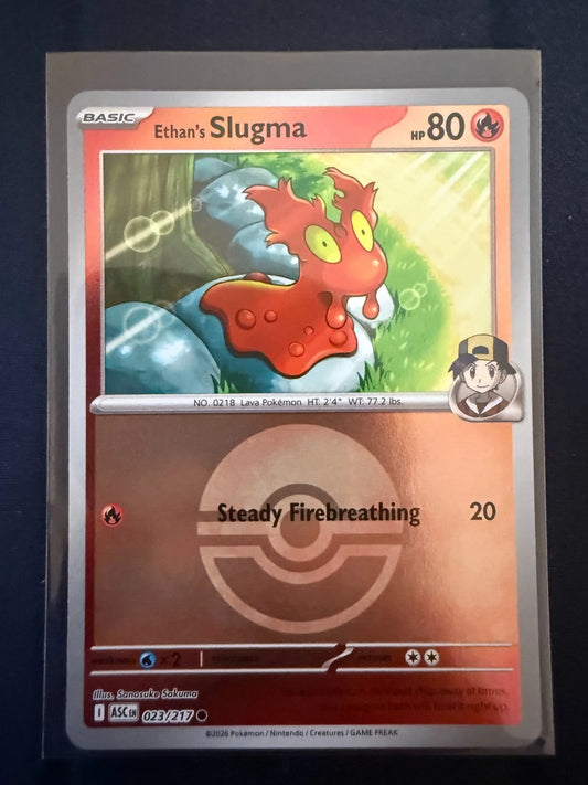 Ethan's Slugma (Poke Ball) (23/null) - ME Ascended Heroes Reverse Holofoil - Common