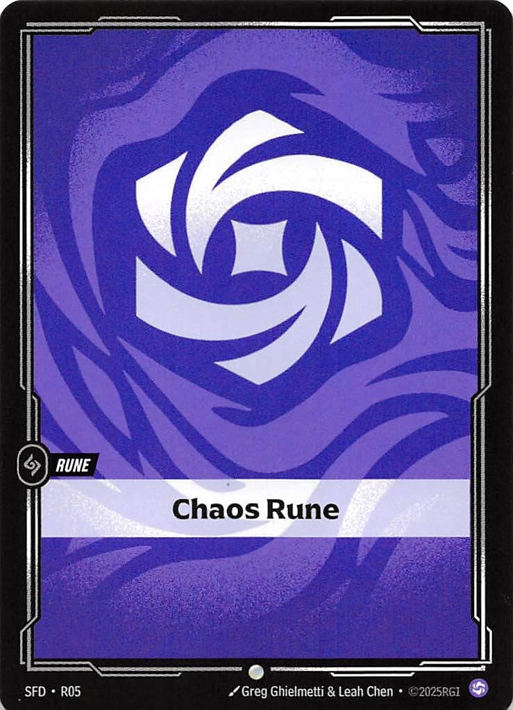 (R05) Chaos Rune - Spiritforged