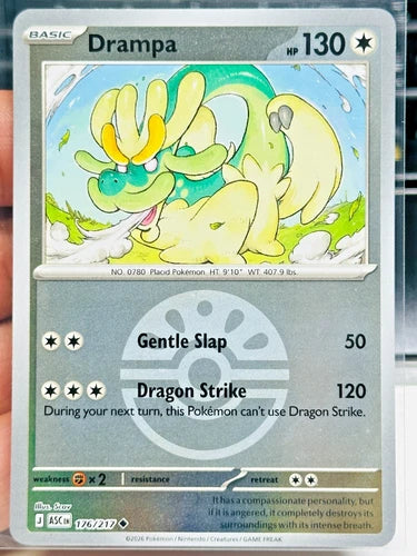 Drampa (Friend Ball) (176/null) - ME Ascended Heroes Reverse Holofoil - Uncommon