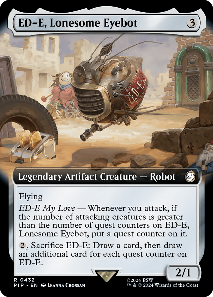 ED-E, Lonesome Eyebot (PIP-432) - Fallout: (Extended Art)